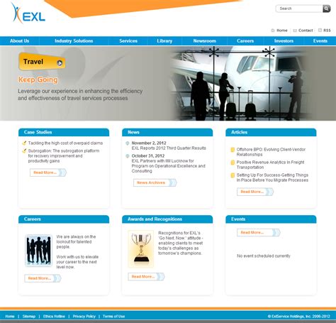 EXL SERVICE Company Profile .